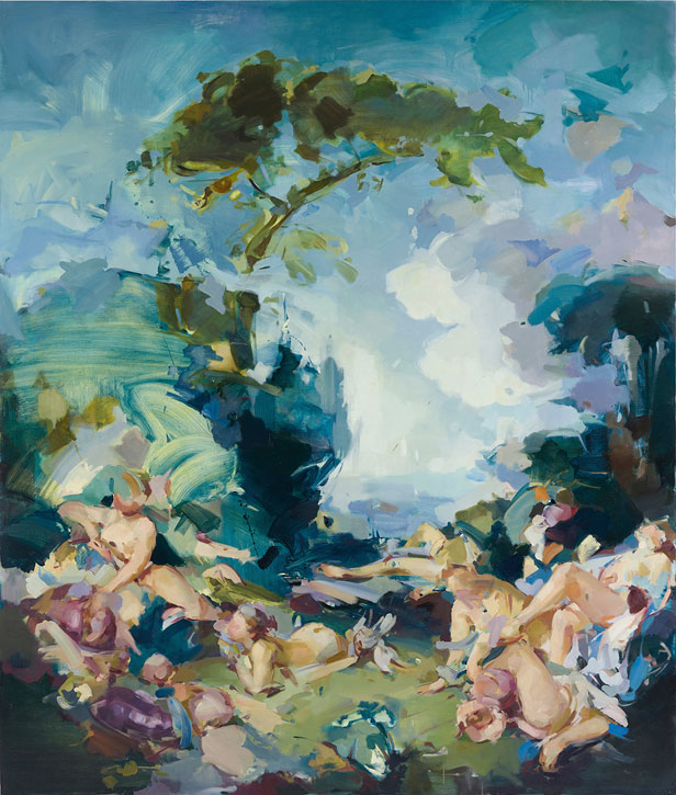 Rethinking the Rococo painter Flora Yukhnovich adds a