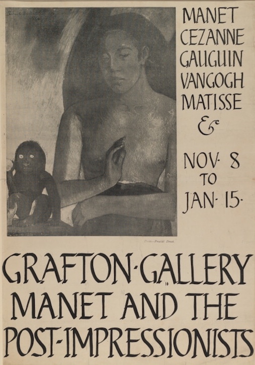 Poster for 'Manet and the Post-Impressionists' exhibition, Grafton Gallery, London, 1910