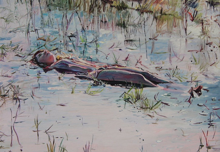 Oil on cradled panel by Ruth Murray (b.1984)