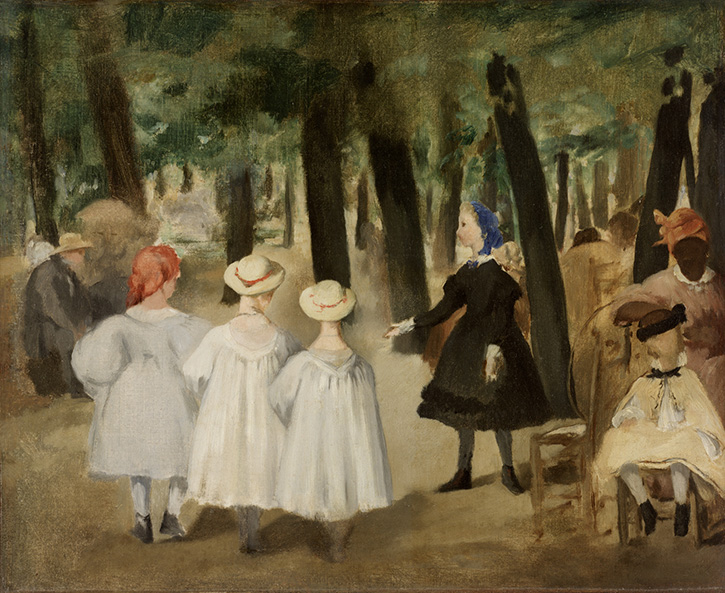 Children in the Tuileries Gardens