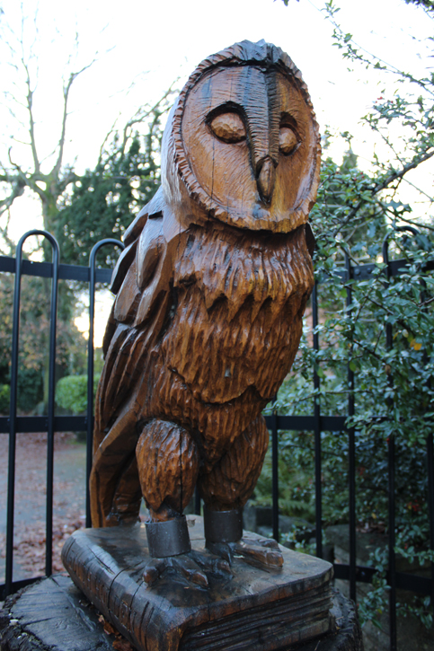 2018, carved wood by Robot Cossey