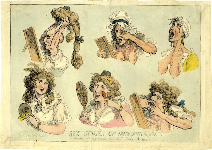 1792, hand-coloured etching on paper by Thomas Rowlandson (1756–1827)