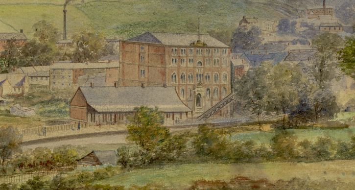 View of Newtown from the South (detail)
