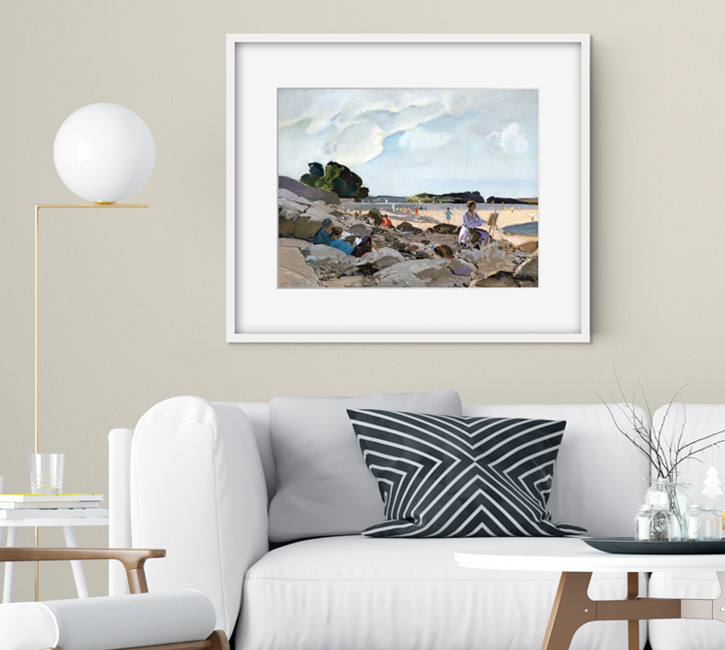 Framed print of 'Seaside'