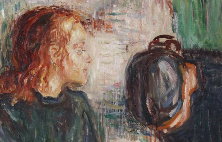 1907, oil on canvas by Edvard Munch (1863–1944)