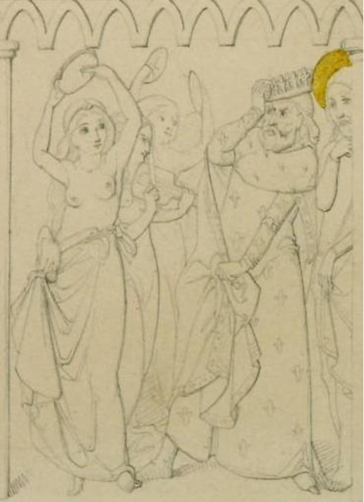 Detail of 'Eight Scenes from the Story of David and Jonathon'