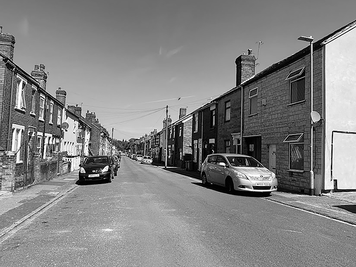 Furnace Road, Longton, in 2024