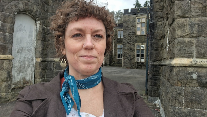 Steph Roberts at Cyfarthfa Castle Museum and Art Gallery, Merthyr Tydfil