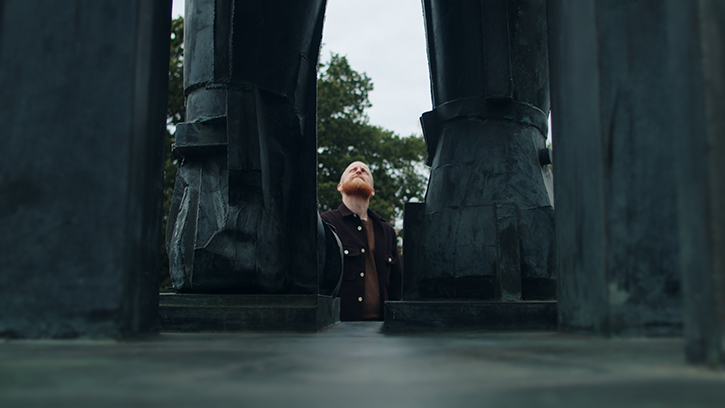 Still from HENI Talks' film on Paolozzi's 'Faraday'