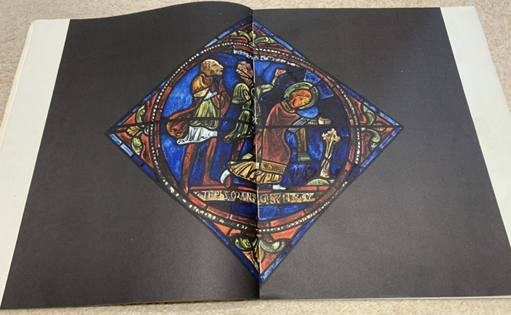 Colour reproduction of John Piper's copy of 'The Stoning of St Stephen' that he made in 1929