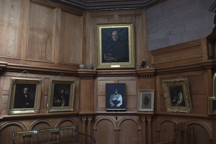 'Lady (1840)' in the Portrait Room in Hospitalfield