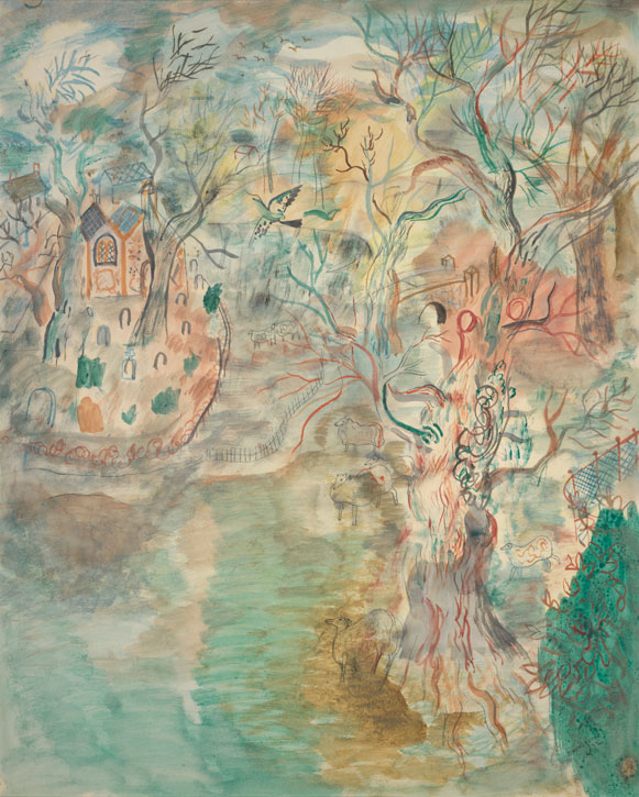 1932, watercolour on paper by David Jones (1895–1974)