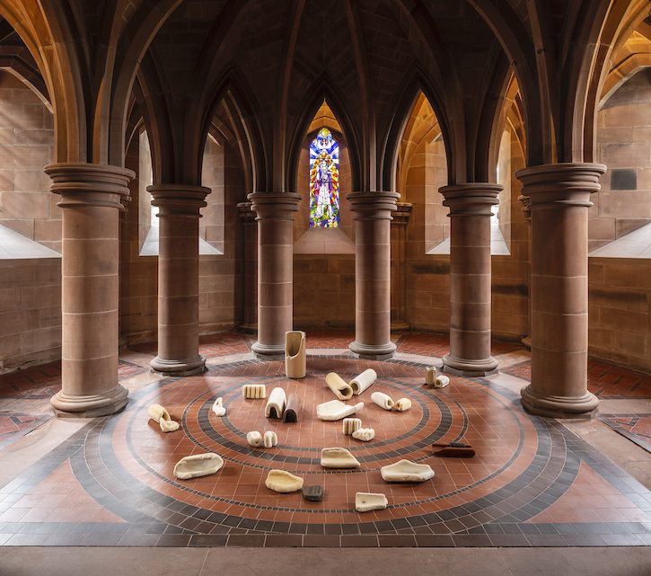 The Rock Cycle (installation view at Mount Stuart, Isle of Bute)