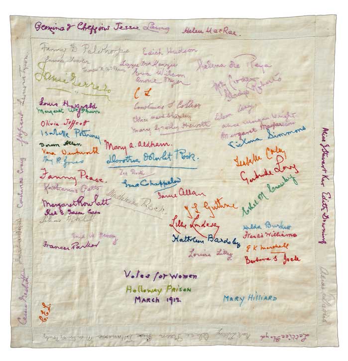 The Suffragette Handkerchief