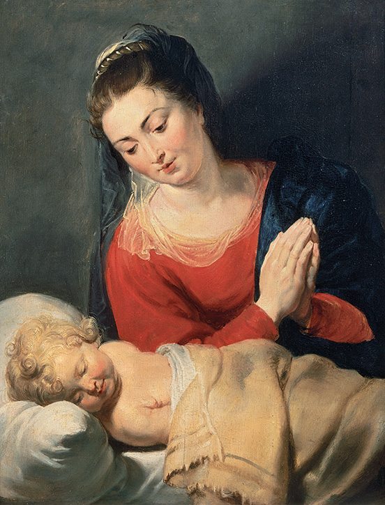 The Virgin in Adoration of the Child