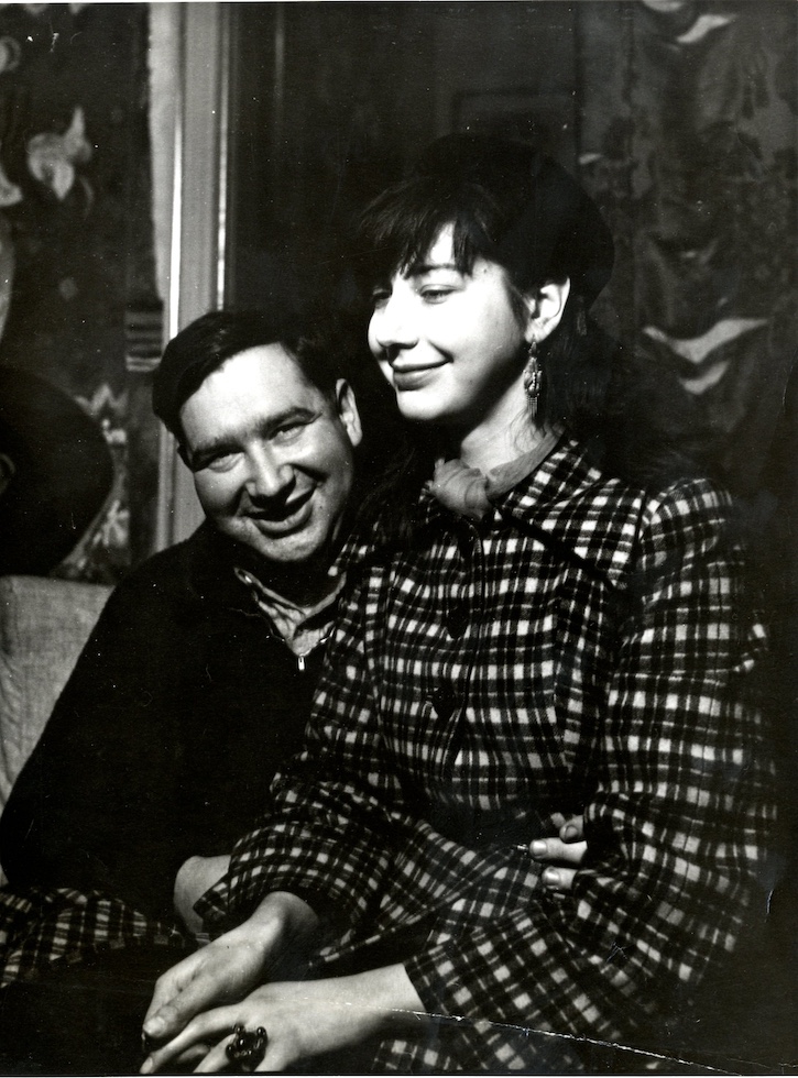 Theo Garman with Esther seated on his lap