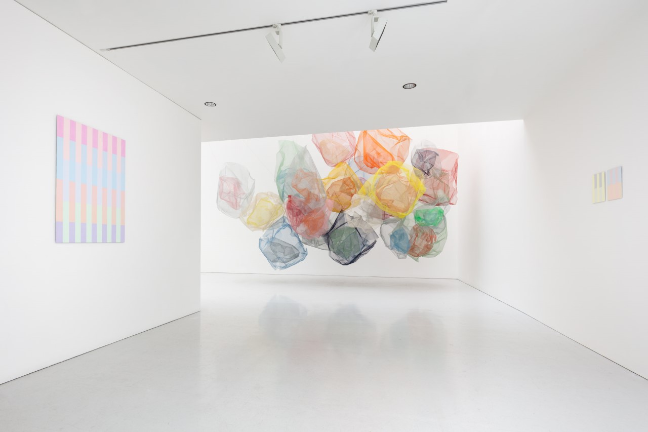 Installation view at Kate MacGarry, London