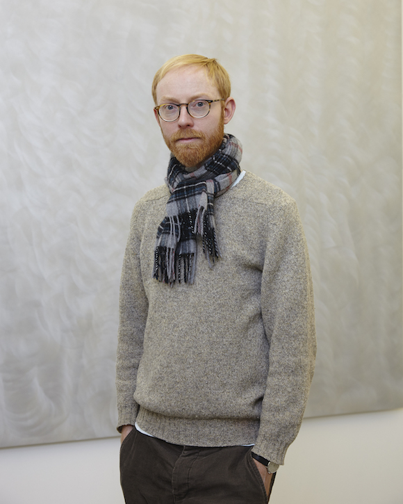 Toby Paterson in his studio