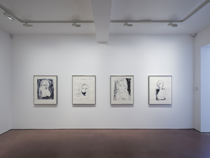 Installation view of 'A Journey To Death' at Carl Freedman Gallery, Margate