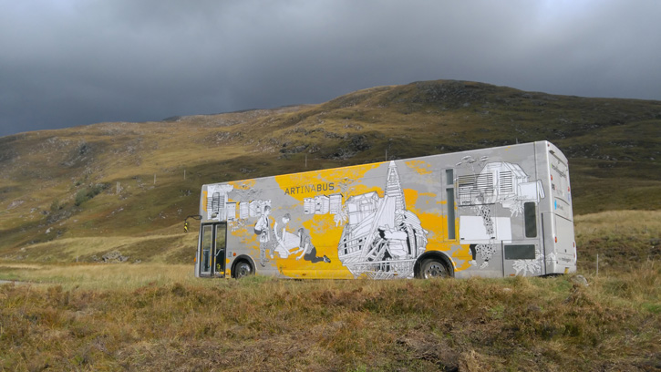 Travelling Gallery near Ullapool