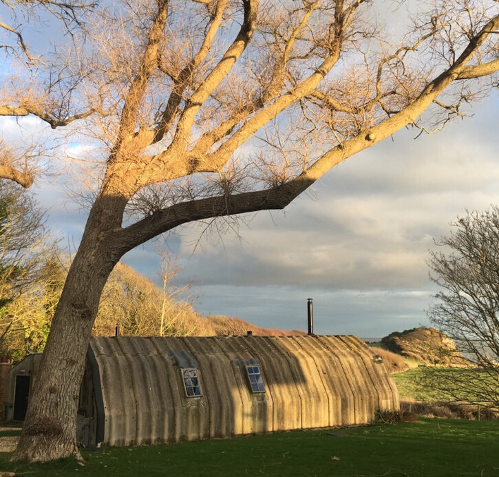 Lisa Traxler's Nissen hut studio