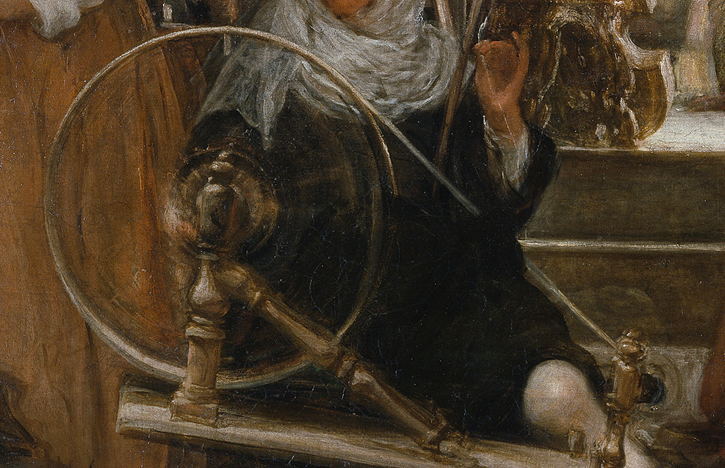 (detail), 1655–1660, oil on canvas by Diego Velázquez (1599–1660)