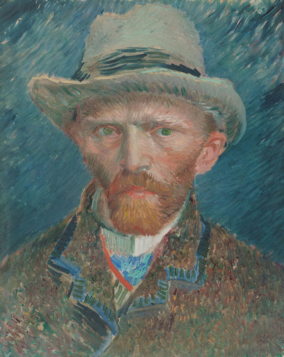 Vans van 2024 gogh portrait