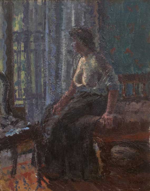 Woman Seated at a Window
