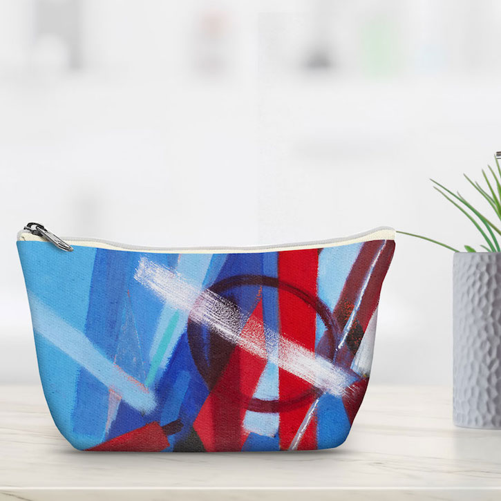 Wilhelmina Barns-Graham's 'Surprise Series No. 3' make-up bag