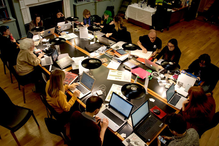 The London Wikipedia edit-a-thon at the Paul Mellon Centre Library