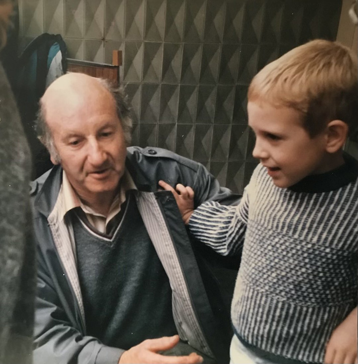 Young Joe with Eric