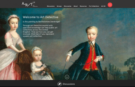 Art Detective homepage