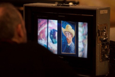 Filming 'Vincent van Gogh: A New Way of Seeing'