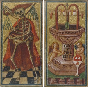 1490s, hand-painted tarocco (tarot) cards by Antonio Cicognara (active 1480–1500)