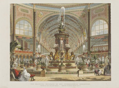 The Majolica Fountain in the International Exhibition