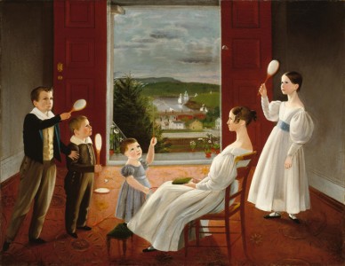 1835, oil on canvas, 72.1 x 92.7 cm by Ambrose Andrews (1801–1877)
