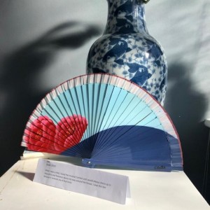 One of Katie's favourite things – her Spanish hand fan