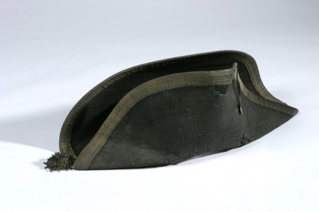 Undress hat worn by Nelson at the Battle of the Nile