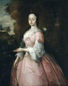 Diana Pryce (b.1731) with the Attributes of Diana