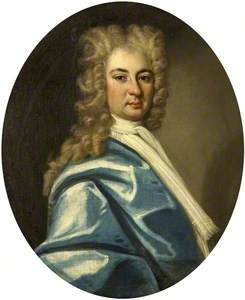 Portrait of an Unknown Gentleman in Blue (said to be Edward Colston)