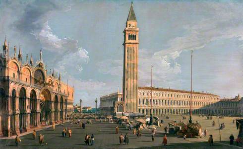 The Piazza di S. Marco, Venice
