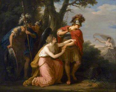 Armida in Vain Endeavours with Her Entreaties to Prevent Rinaldo's Departure