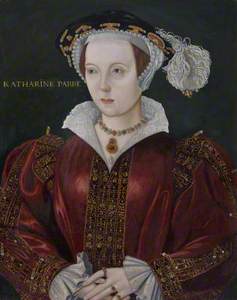 Katherine Parr (1512–1548), Queen Consort to Henry VIII (copy of portrait attributed to Guilliam Scr