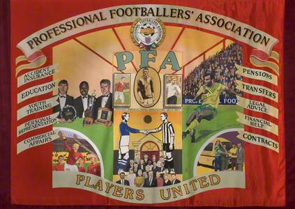 Professional Footballers' Association Banner
