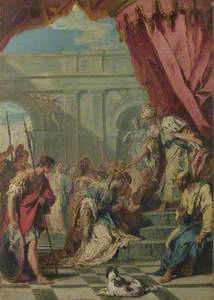 Esther before Ahasuerus