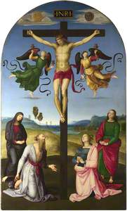 The Crucified Christ with the Virgin Mary, Saints and Angels (The Mond Crucifixion)