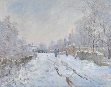 Snow Scene at Argenteuil