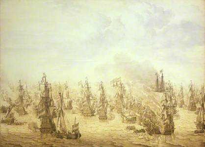 The Battle of Scheveningen, 10 August 1653