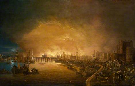 The Fire of London, September 1666