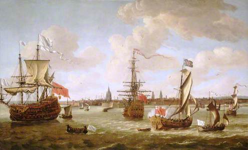 Mary of Modena (1658–1718) Leaving Calais, 21 November 1673